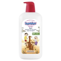 BAMBINO - DZIECIAKI SZAMPON,ŻEL DO MYCIA I PŁYN DO KĄPIELI 1L 3W1 BOLEK&LOLEK SURYKATKI