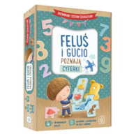 GRA  FELUŚ I GUCIO POZNAJĄ CYFERKI 3+