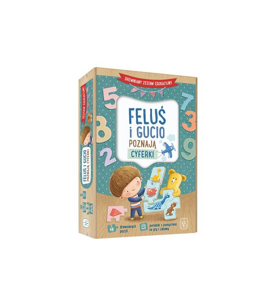 GRA  FELUŚ I GUCIO POZNAJĄ CYFERKI 3+