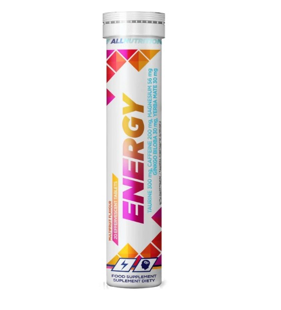 ALLNUTRITION ENERGY MUSUJĄCE 20 tab MULTIFRUIT
