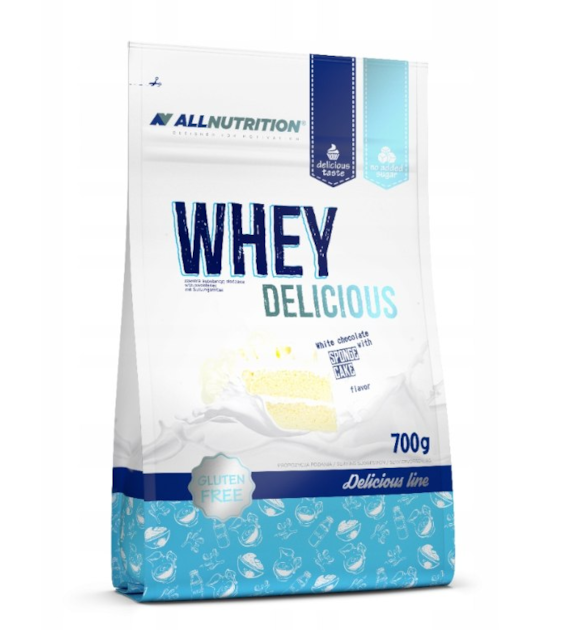 ALLNUTRITION WHEY DELICIOUS 700 g WHITE CHOCOLATE WITH SPONGE CAKE