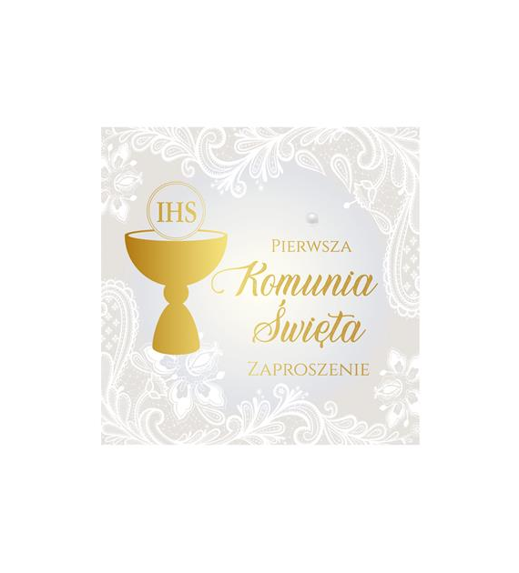 Zaproszenie Komunia 5szt. ZP-055