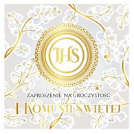 Zaproszenie Komunia 5szt.ZP-054