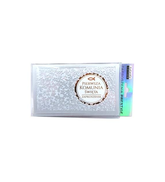 Zaproszenie Komunia 5szt. ZP-020
