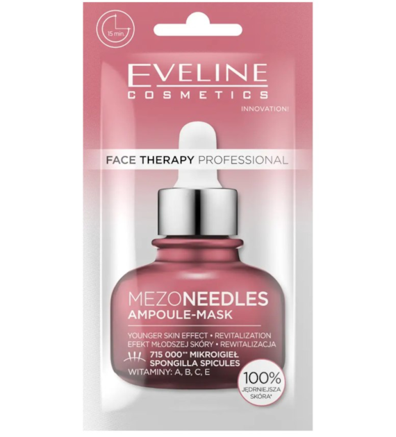 FACE THERAPY PROFESSIONAL AMPUŁKA-MASKA DO TWARZY 8ML MEZONEEDLES EF.MŁODSZEJ SKÓRY