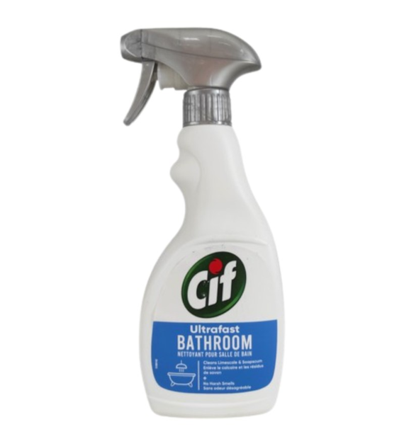 CIF Ultrafast Bathroom Spray do Czyszczenia Łazienki 500ML