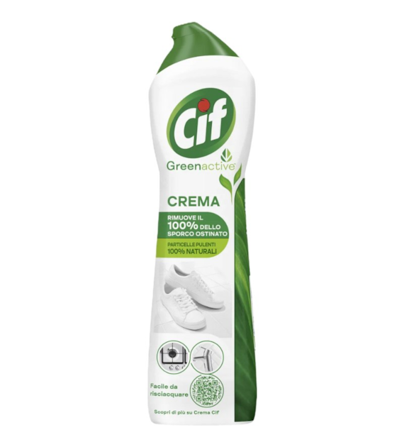 Cif GreenActive Crema Mleczko do Czyszczenia 500g