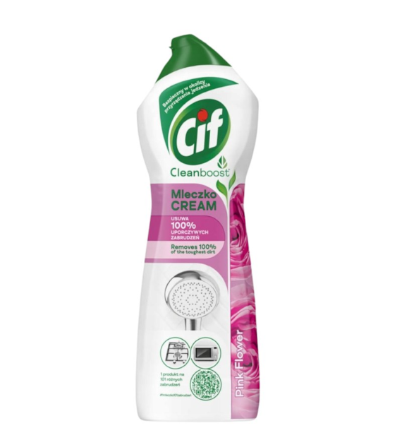 CIF Mleczko do Czyszczenia Pink Flower 780G