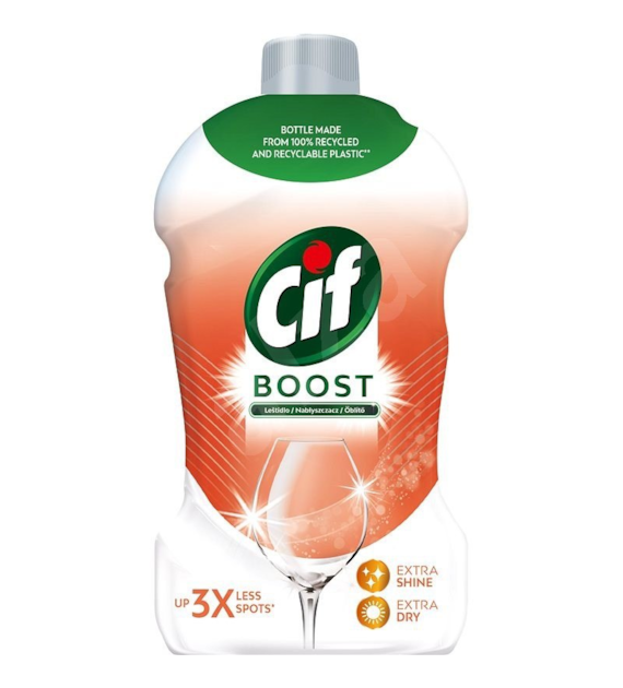 CIF Boost Płyn Nabłyszczający Do Zmywarki 450ML