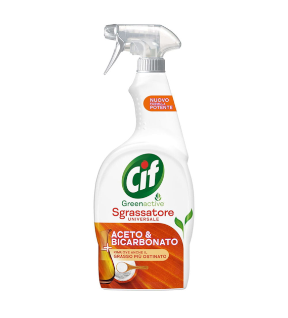CIF Greenactive Odtłuszczacz Uniwersalny Soda i Ocet 650ml