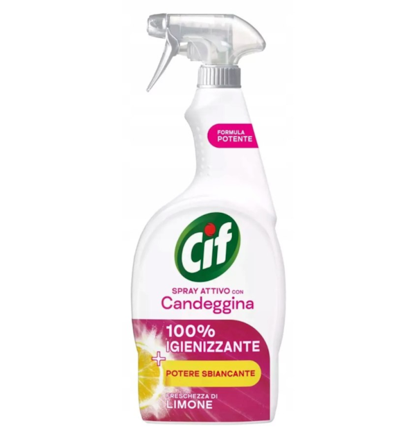 CIF SPRAY ODTŁUSZCZACZ Z WYBIELACZEM CZYSZCZĄCYM 650ml