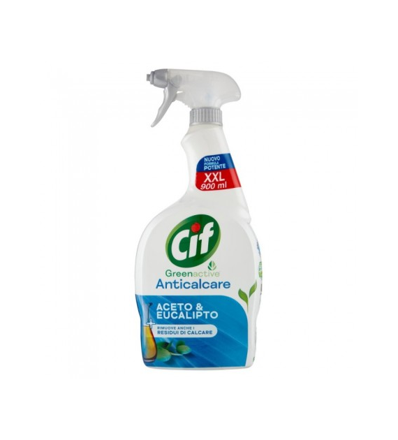 CIF GreenActive odkamieniacz do Łazienki Spray 900ml Ocet Eukaliptus