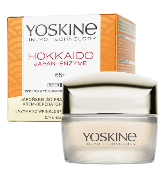 YOSKINE HOKKAIDO JAPAN-ENZYME 65+ KREM-REPARATOR DO TWARZY 50ML