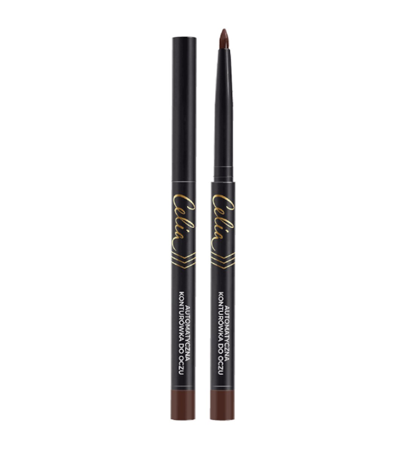 CELIA DE LUXE KREDKA DO OCZU AUTOMATYCZNA 02 BRĄZ