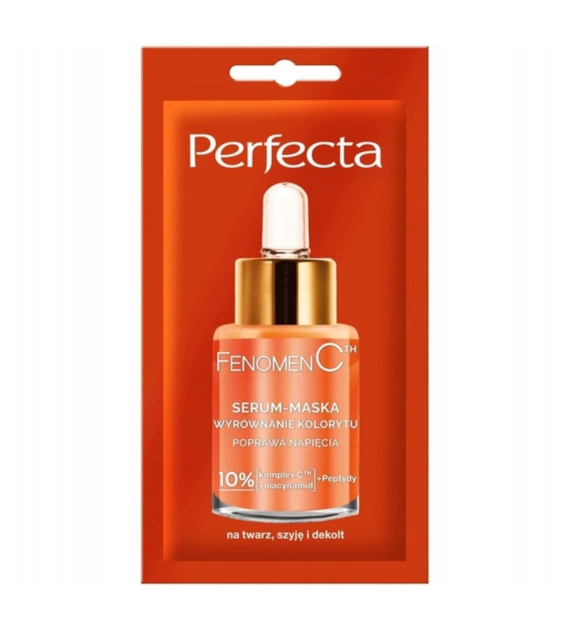 PERFECTA FENOMEN C MASECZKA DO TWARZY 8ML WYRÓWNANIE KOLORYTU,POPRAWA NAPIĘCIA