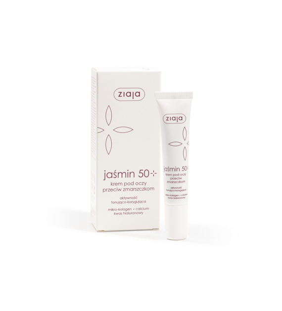 JAŚMIN 50+ JAŚMIN KREM POD OCZY PRZECIW ZMARSZCZKOM 15 ml