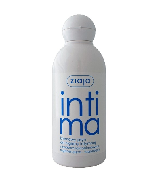 INTIMA KREMOWY PŁYN Z KWASEM LAKTOBIONOWYM 200 ml