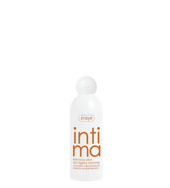 INTIMA KREMOWY PŁYN Z KWASEM ASKORBINOWYM 200 ml