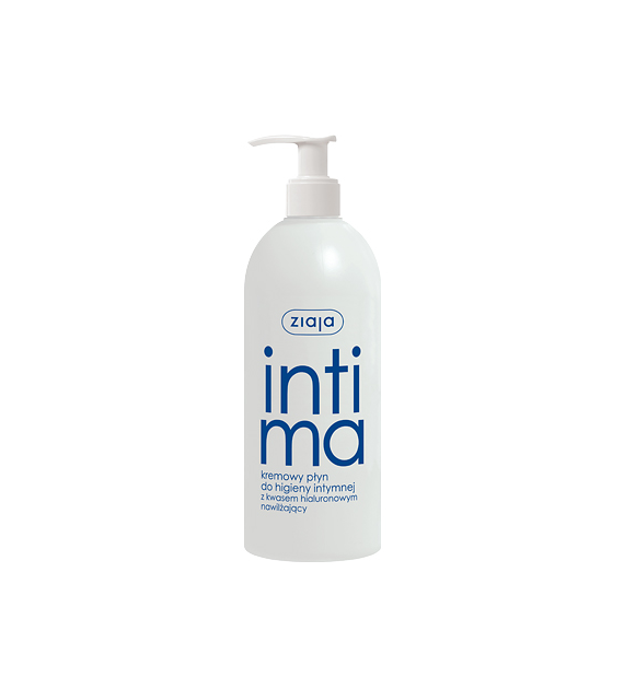 INTIMA KREMOWY PŁYN Z KWASEM HIALURONOWYM 500 ml