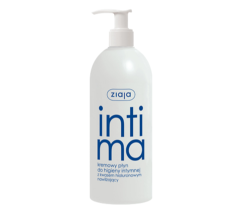 INTIMA KREMOWY PŁYN Z KWASEM HIALURONOWYM  500 ml
