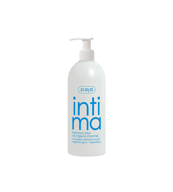 INTIMA KREMOWY PŁYN Z KWASEM LAKTOBIONOWYM 500 ml