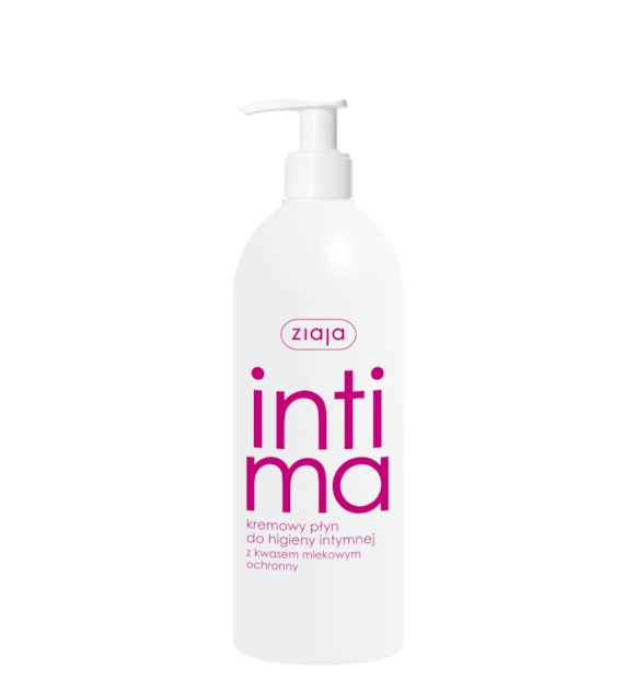 INTIMA KREMOWY PŁYN Z KWASEM MLEKOWYM 500 ml