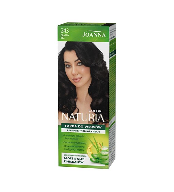 NATURIA COLOR Farba Czarny bez (243)