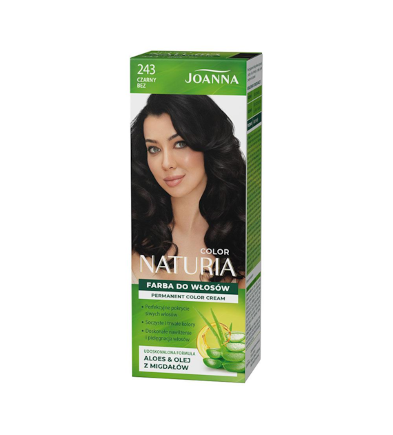 NATURIA COLOR Farba Czarny bez (243)