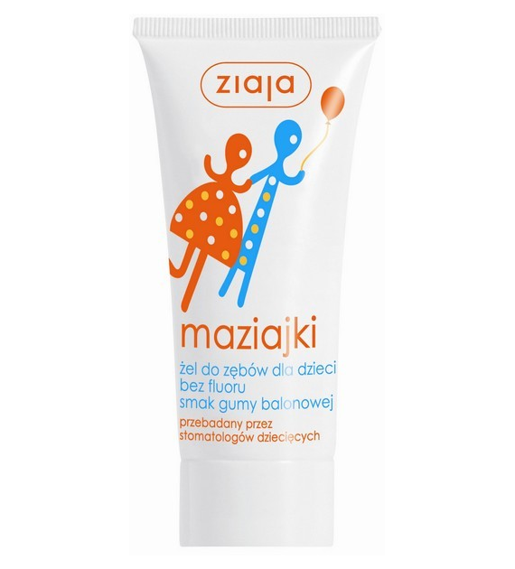 MAZIAJKI ŻEL DO ZĘBÓW DLA DZIECI GUMA BALONOWA 50 ml