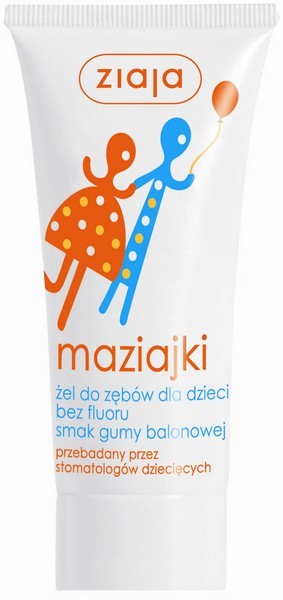MAZIAJKI ŻEL DO ZĘBÓW DLA DZIECI GUMA BALONOWA  50 ml