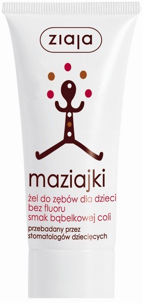 MAZIAJKI ŻEL DO ZĘBÓW DLA DZIECI COLA  50 ml