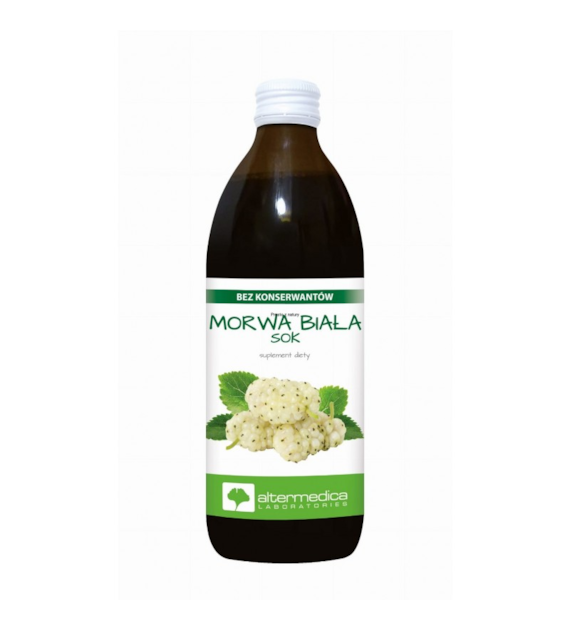 ALTER MEDICA MORWA BIAŁA SOK 500 ml