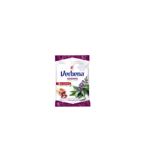 ALTER MEDICA CUKIERKI VERBENA 60G. SZAŁWIA,MIÓD,CYTRYNA