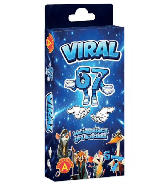 GRA  Viral 67 - kieszonkowa rodzinna gra karciana