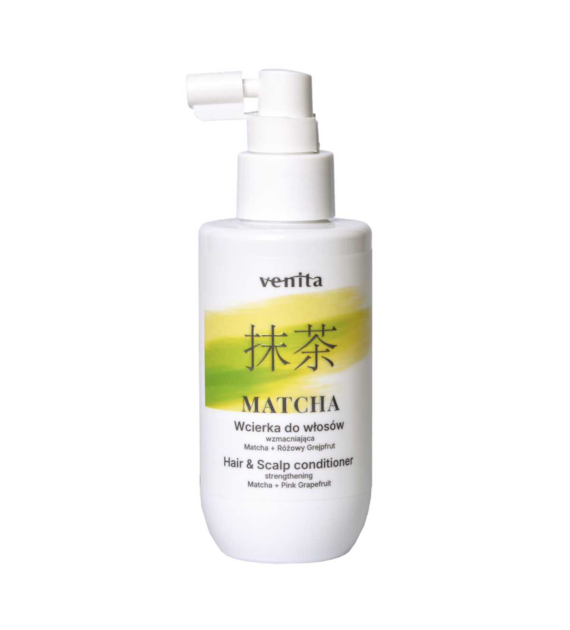 VENITA Matcha Wcierka do włosów wzmacniająca Matcha i Różowy Grejpfrut 150 m
