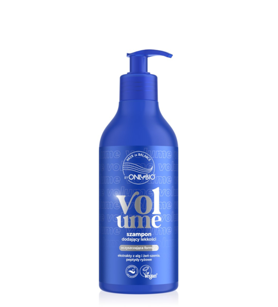 Hair in Balance by ONLYBIO Volume Szampon dodający lekkości 400 ml