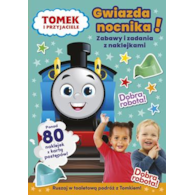 GWIAZDA NOCNIKA  TOMEK I PRZYJACIELE. ZABAWY I ZADANIA Z NAKLEJKAMI BR