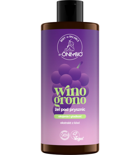 Onlybio Body in Balance Żel pod prysznic Winogrono 300 ml