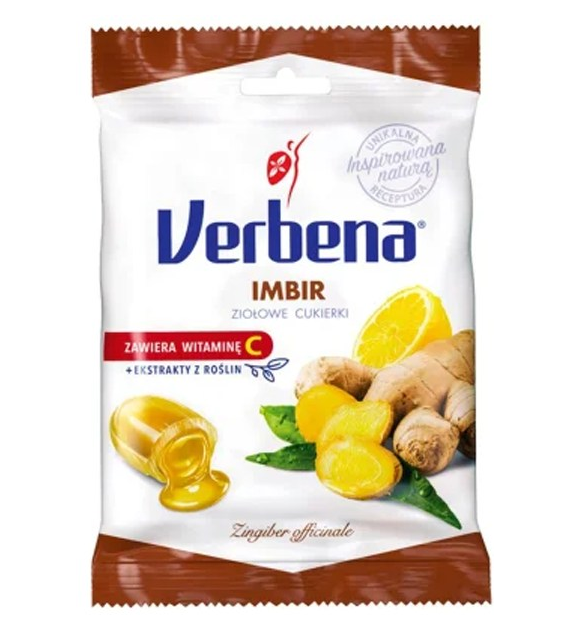 ALTER MEDICA CUKIERKI VERBENA 60G. IMBIR