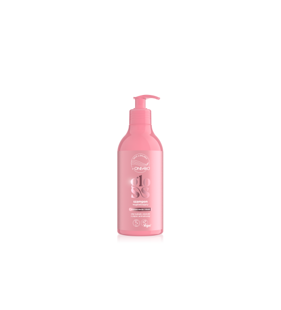 Hair in Balance by ONLYBIO Gloss Szampon wygładzający 400 ml redesing