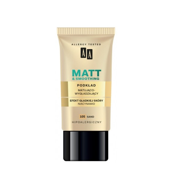 AA Make Up Matt Podkład matująco-wygładzający 105 Sand 30ml