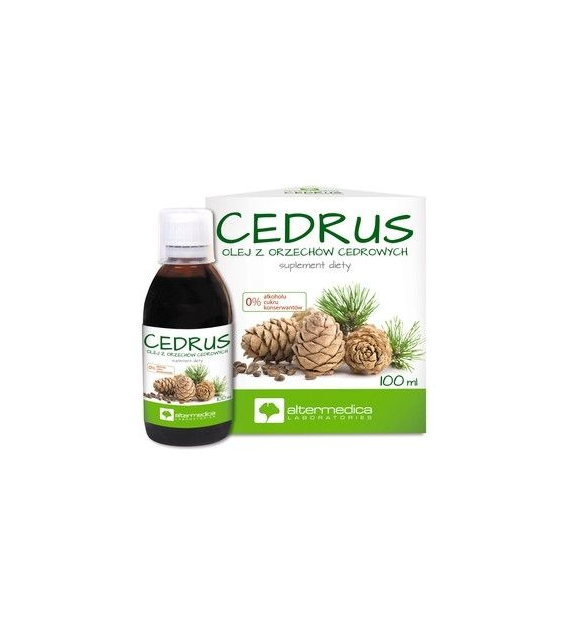 ALTER MEDICA CEDRUS 100 ML OLEJ Z ORZECHÓW CEDROWYCH