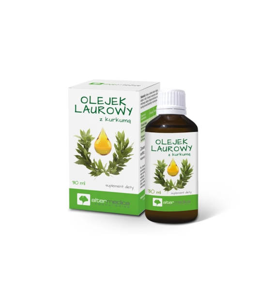 ALTER MEDICA OLEJEK LAUROWY Z KURKUMĄ 30 ml