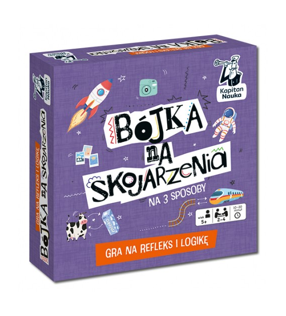 GRA  Bójka na skojarzenia. Gra na refleks i logikę.