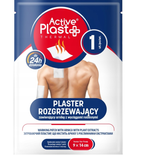 ACTIVE PLAST PLASTER ROZGRZEWAJĄCY Z ARNIKĄ