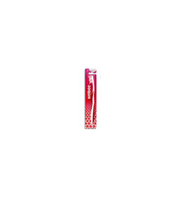 Elmex Wellbee Szczoteczka do zębów Medium Mix 1 sztuka
