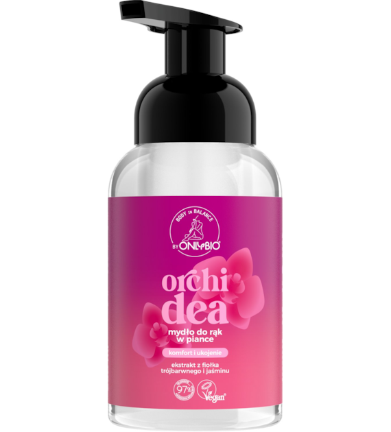 OnlyBio Body in Balance Orchidea Mydło do rąk w piance 250 ml