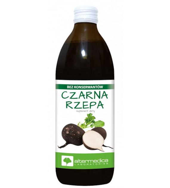 ALTER MEDICA CZARNA RZEPA SOK 500 ml