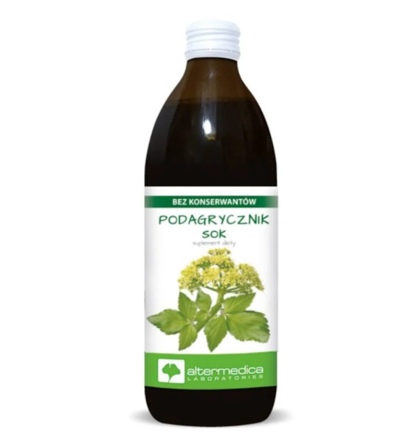 ALTER MEDICA PODAGRYCZNIK SOK 500 ml