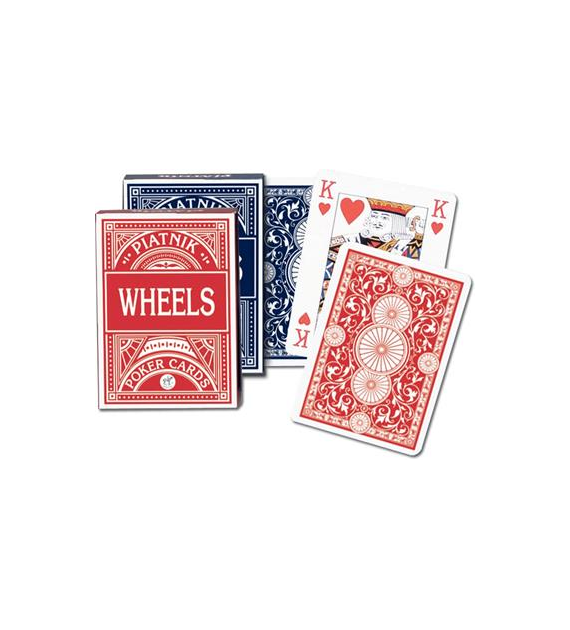 GRA Karty do gry Wheels pokerowe 55 szt.
